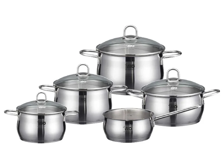 Cooking pot set (5 pots)/Kookpotset (5 potten)