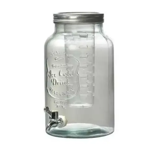 Beverage dispenser 3L (glass)/Drankdispenser 3L (Glas) (1 set van 2)